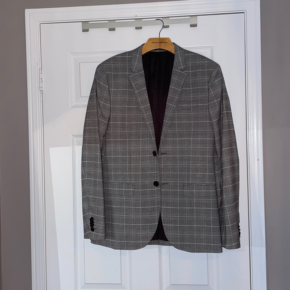 H&M - Skinny Fit Wool Blend Blazer